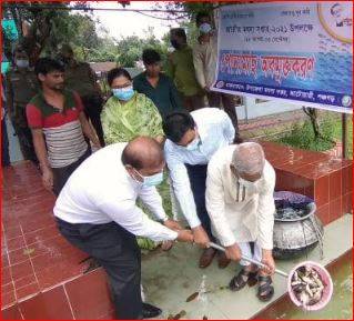 আটোয়ারীতে জাতীয় মৎস্য সপ্তাহ উপলক্ষে বিভিন্ন জলাশয়ে মাছের পোনা অবমুক্ত করণ কর্মসুচি