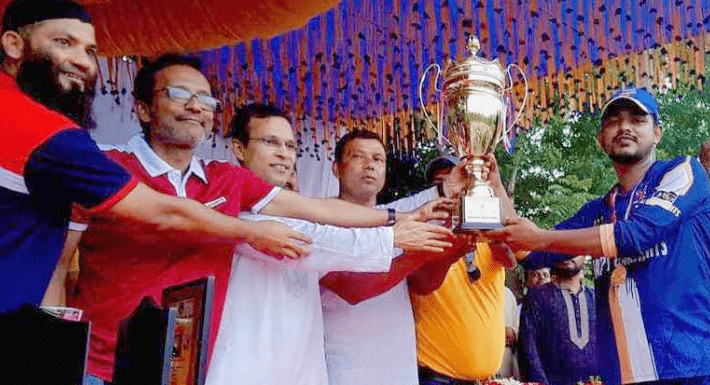 ফুলবাড়ী লিজেন্ট ক্রীকেট টুর্ণামেন্ট সিজন-২ এর চ্যাম্পিয়ন হ্যাপি গার্মেন্টস