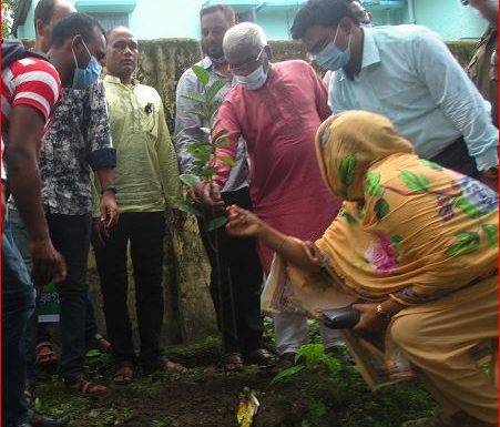 আটোয়ারীতে সবুজ আন্দোলনের আয়োজনে বৃক্ষ রোপন কর্মসুচি উদ্বোধন