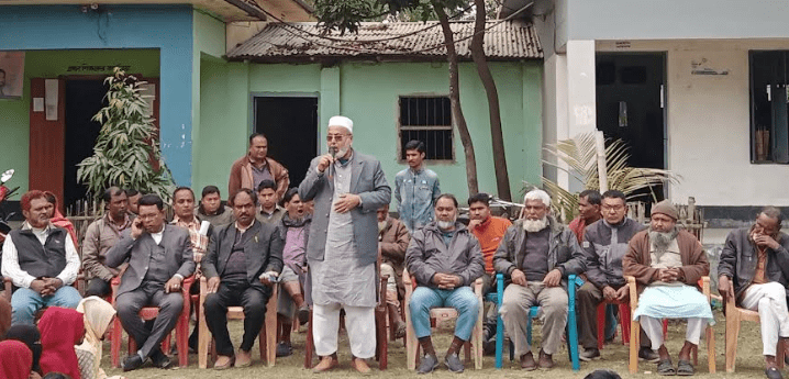 পীরগঞ্জে ভুমিহীনদের সমাবেশ অনুষ্ঠিত